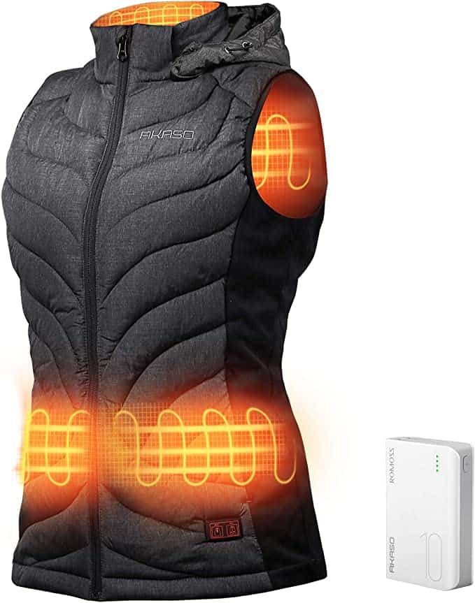AKASO women's heated vest